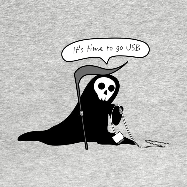 USB grim reaper by happinessinatee